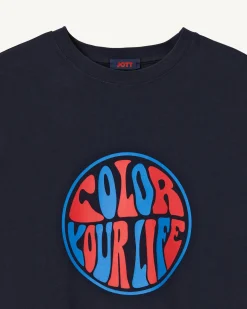 JOTT Marine Leo Organic Cotton T-Shirt 104 Navy Hot