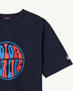 JOTT Marine Leo Organic Cotton T-Shirt 104 Navy Hot