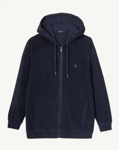 JOTT Marine Nazare Zipped Hooded Jacket 104 Navy Flash Sale