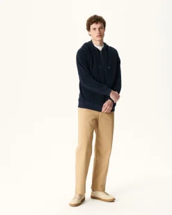 JOTT Marine Nazare Zipped Hooded Jacket 104 Navy Flash Sale
