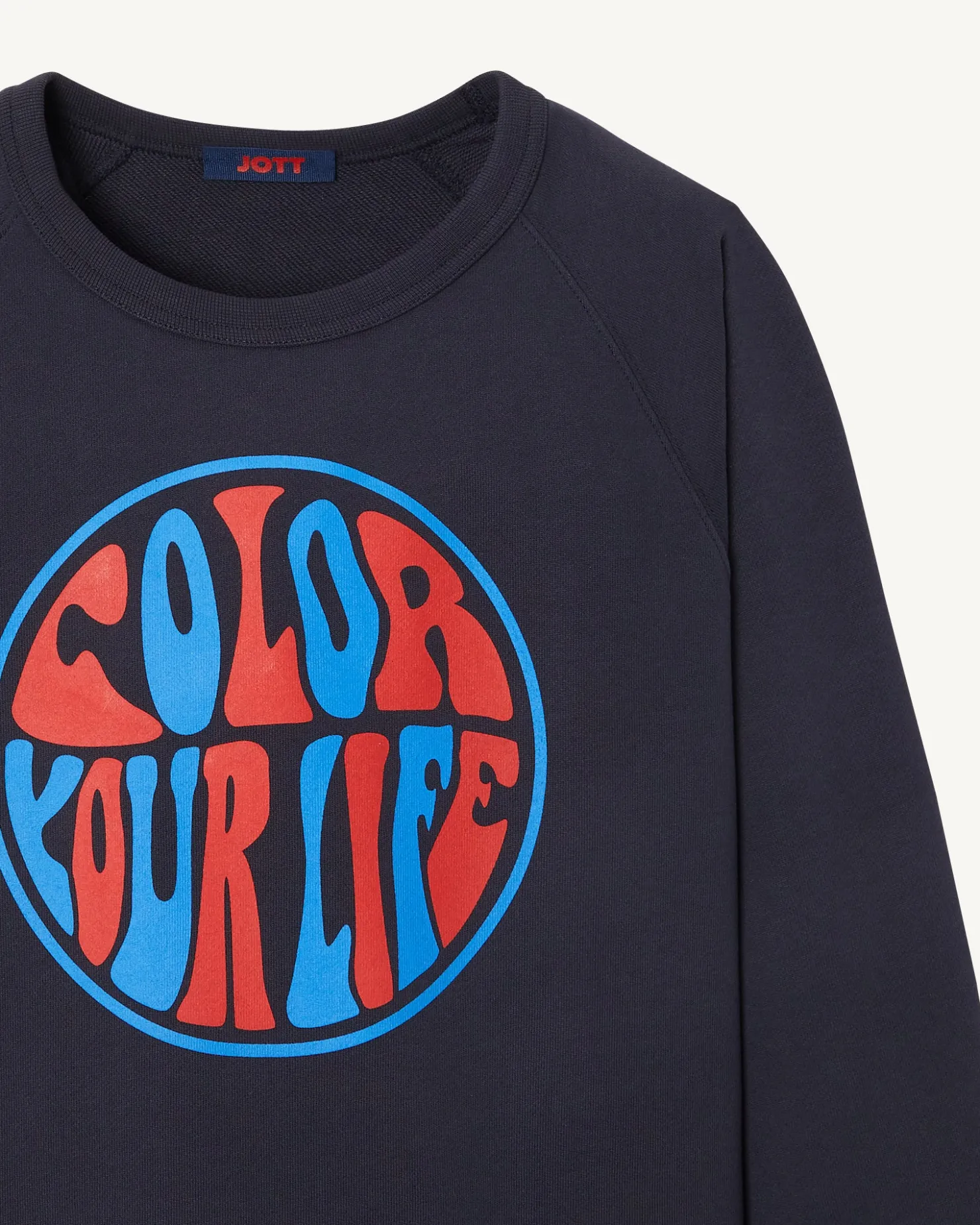 JOTT Marine Parati Print Sweatshirt 104 Navy Online