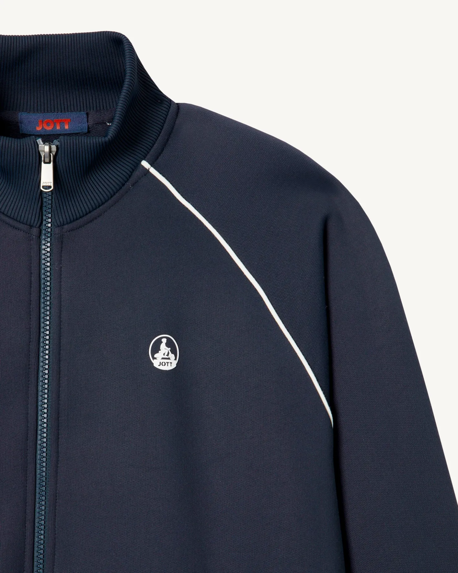JOTT Marine Rocha Organic Cotton Zipped Jacket 104 Navy Hot