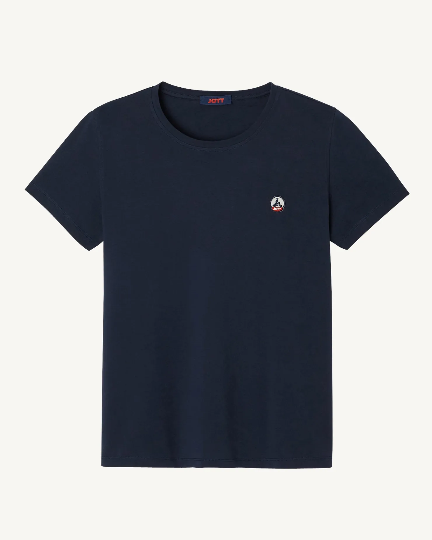 JOTT Marine Rosas Crew Neck T-Shirt 104 Navy Cheap