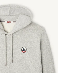 JOTT Mataro Heather Gray Men'S Hoodie 514 Heather Gray Flash Sale