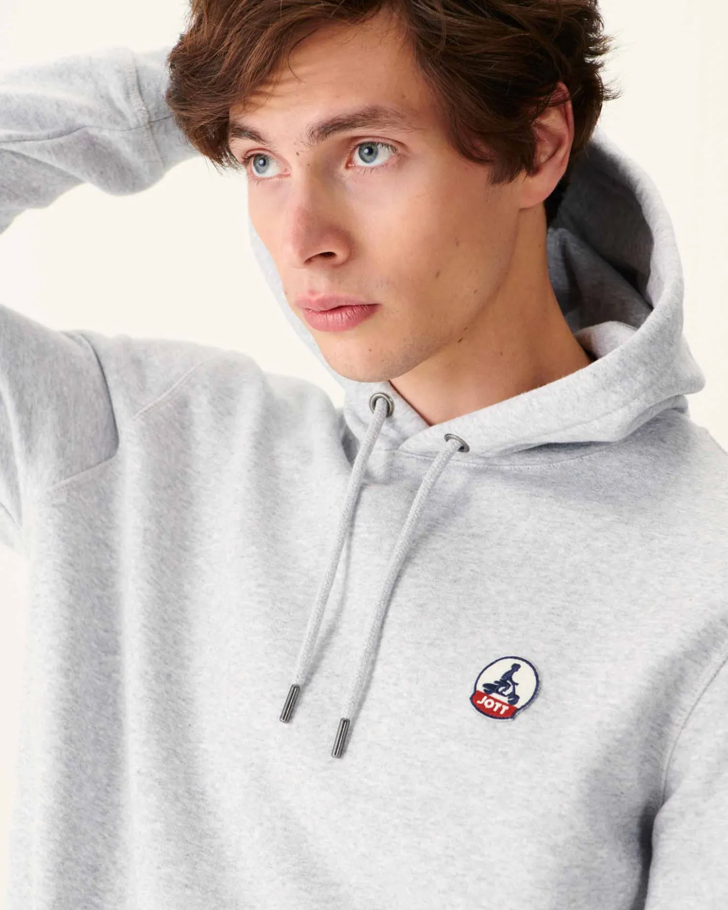 JOTT Mataro Heather Gray Men'S Hoodie 514 Heather Gray Store