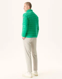 JOTT Matt Green Lightweight Padded Jacket 243 Poppy Green Shop