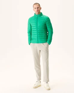 JOTT Matt Green Lightweight Padded Jacket 243 Poppy Green Shop