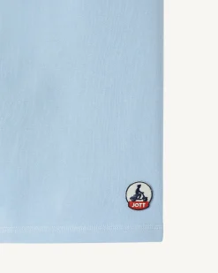 JOTT Medellin Light Blue Organic Cotton Shorts 180 Soft Blue Cheap
