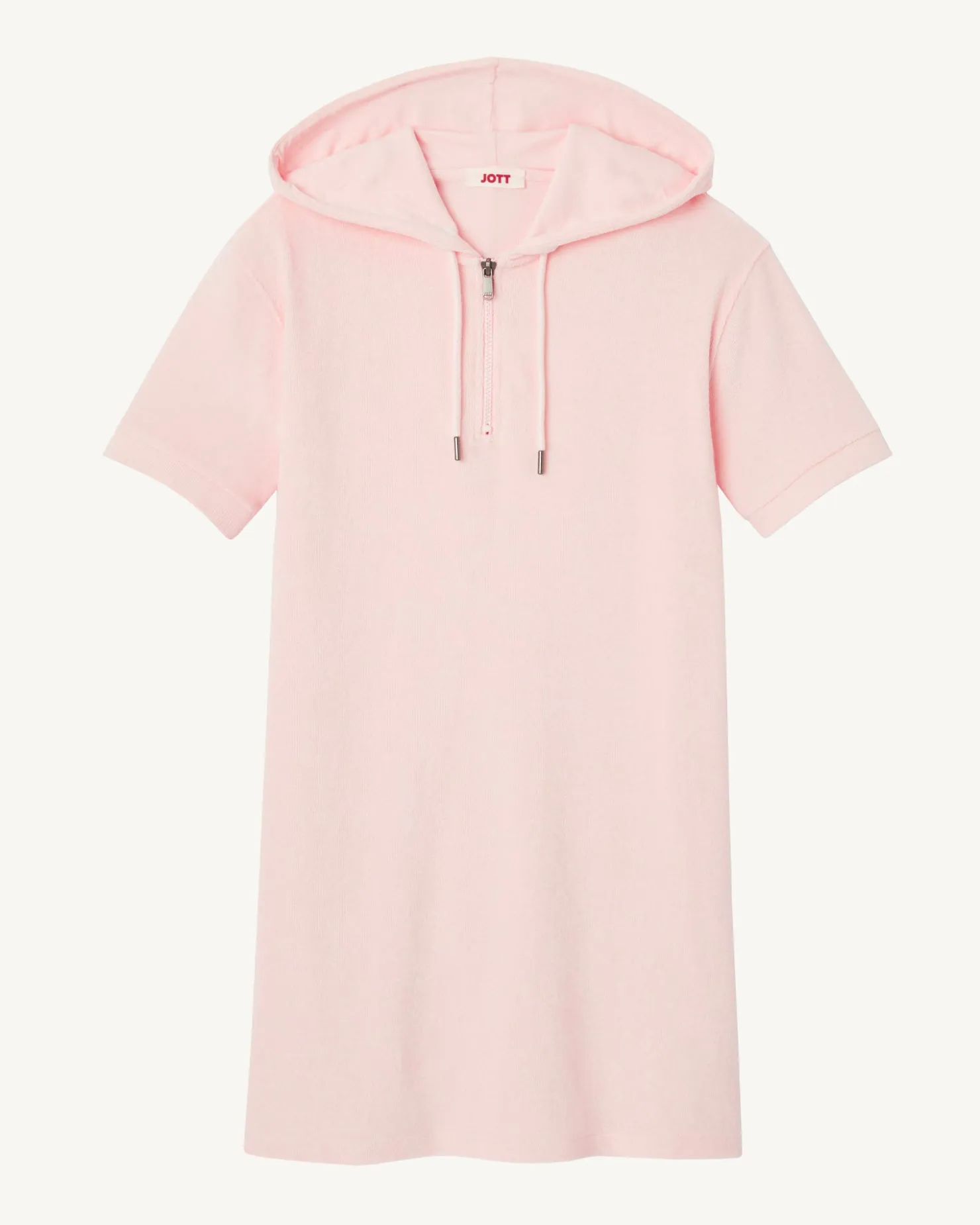 JOTT Meg Light Pink Toweling Dress 463 Soft Pink Discount