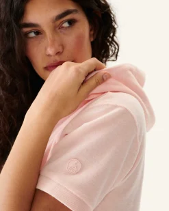 JOTT Meg Light Pink Toweling Dress 463 Soft Pink Discount