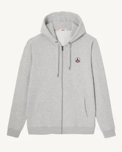 JOTT Men'S Heather Gray Mexico Hoodie 514 Heather Gray Hot
