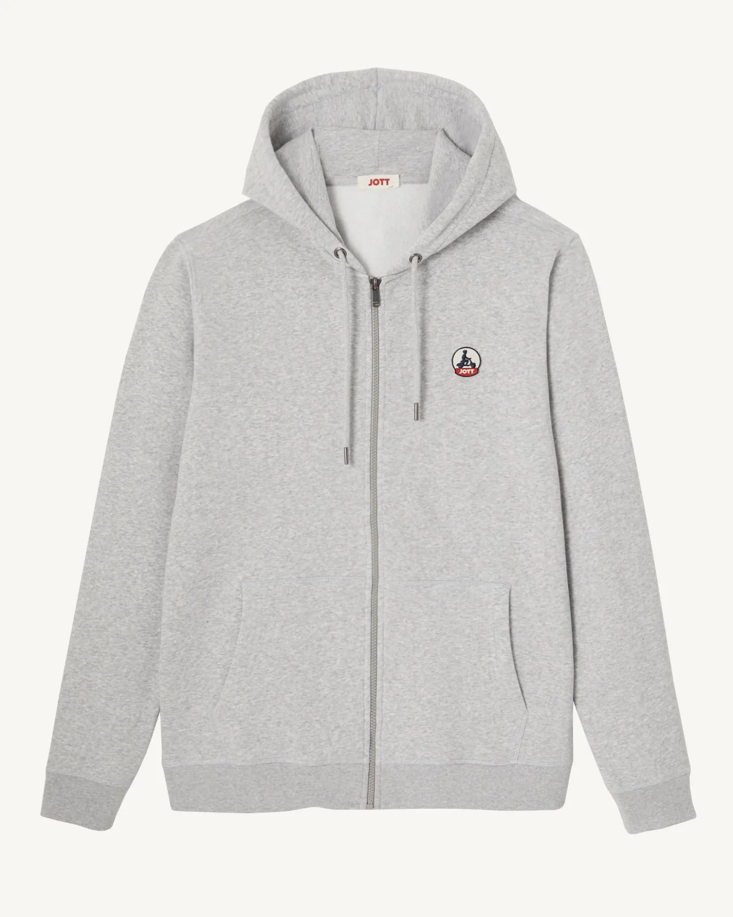 JOTT Men'S Heather Gray Mexico Hoodie 514 Heather Gray Hot