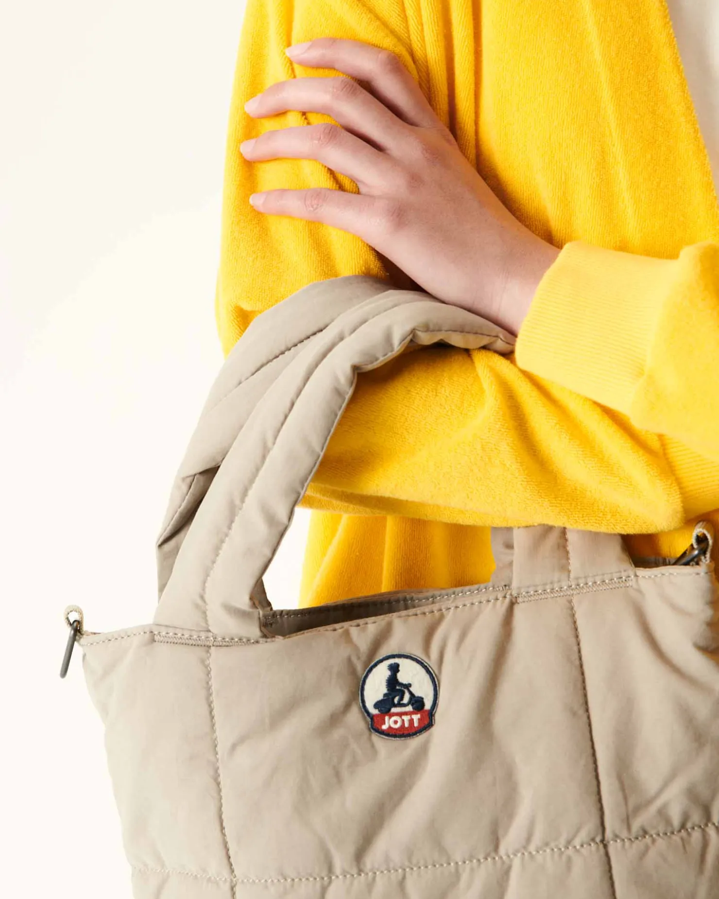 JOTT Mini Brushed Cotton Totebag Beige Nuna 804 Beige Store