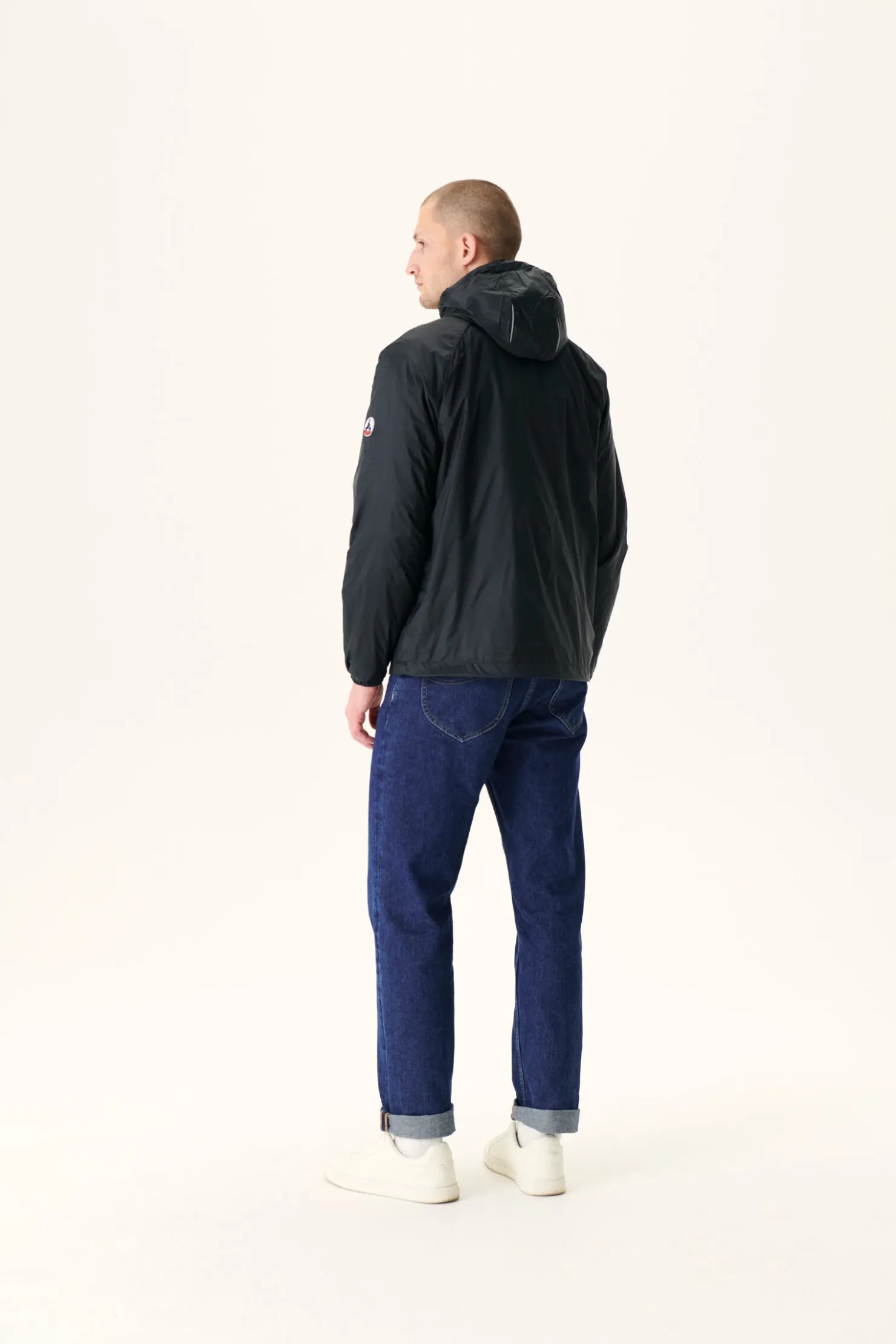 JOTT Mistral Black Hooded Windbreaker 999 Black Hot