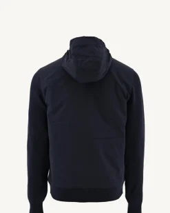 JOTT Navy Bardenas Bi-Material Hooded Jacket 104 Navy Sale