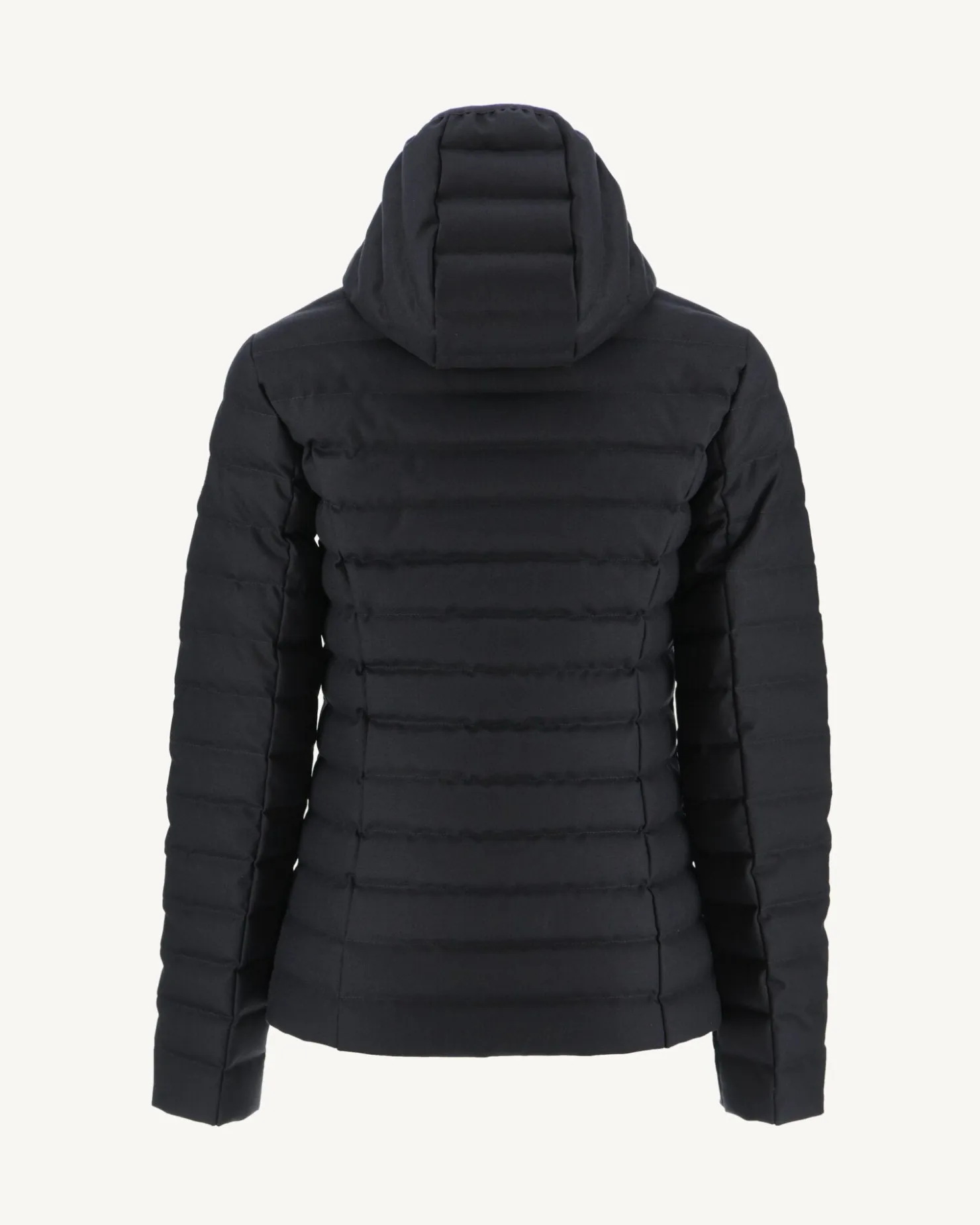 JOTT Navy Cloe Hooded Wool Padded Jacket 104 Marine Cheap
