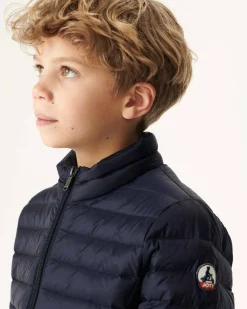 JOTT Navy Evan Children'S Lightweight Down Jacket 104 Navy Clearance