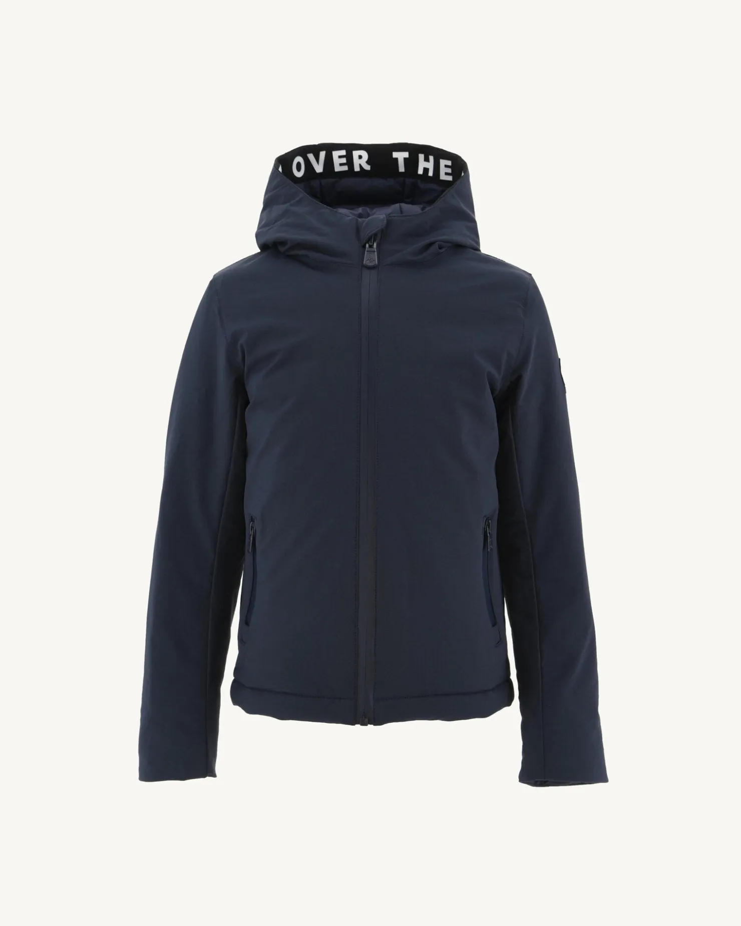 JOTT Navy Ghiaccio Children'S Hooded Down Jacket 104 Marine Fashion