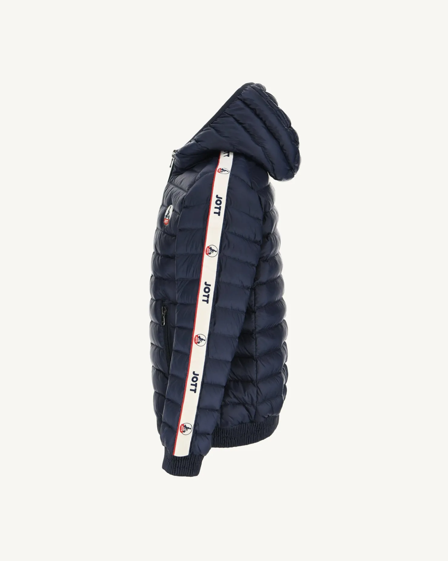 JOTT Navy Ludo Children'S Hooded Down Jacket 104 Marine Clearance