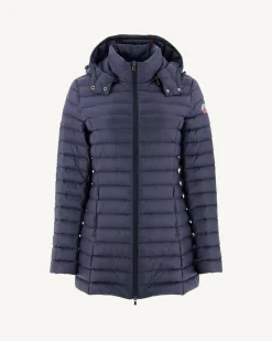 JOTT Navy Nour Hooded Down Jacket 104 Marine Fashion