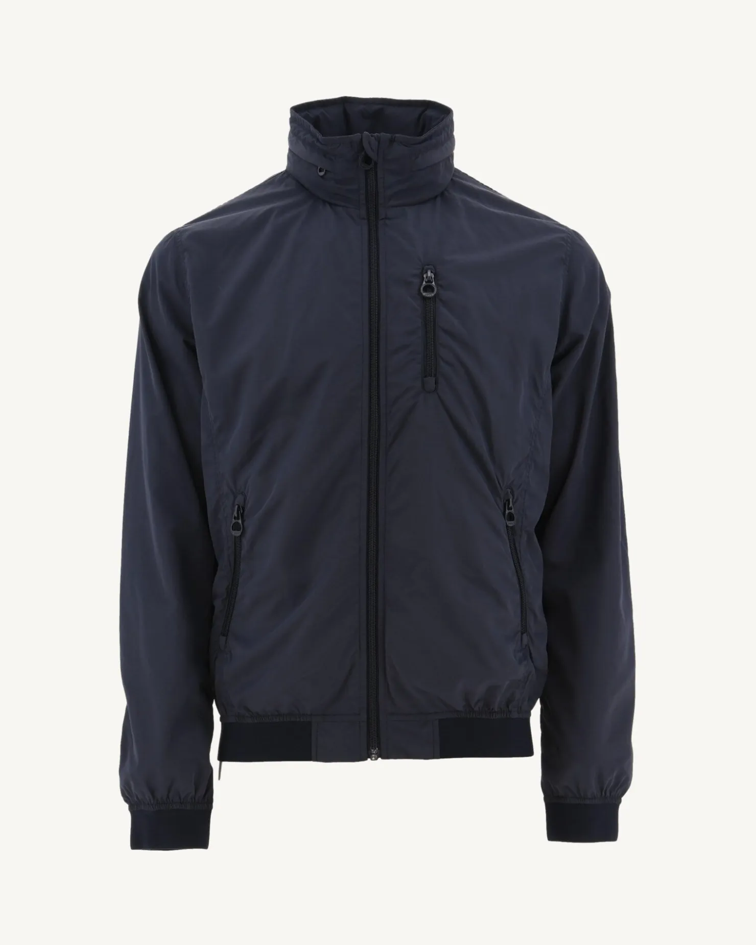 JOTT Navy Oregon Pocketable Hooded Jacket 104 Navy Cheap