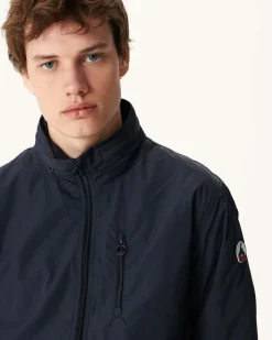 JOTT Navy Oregon Pocketable Hooded Jacket 104 Navy Cheap