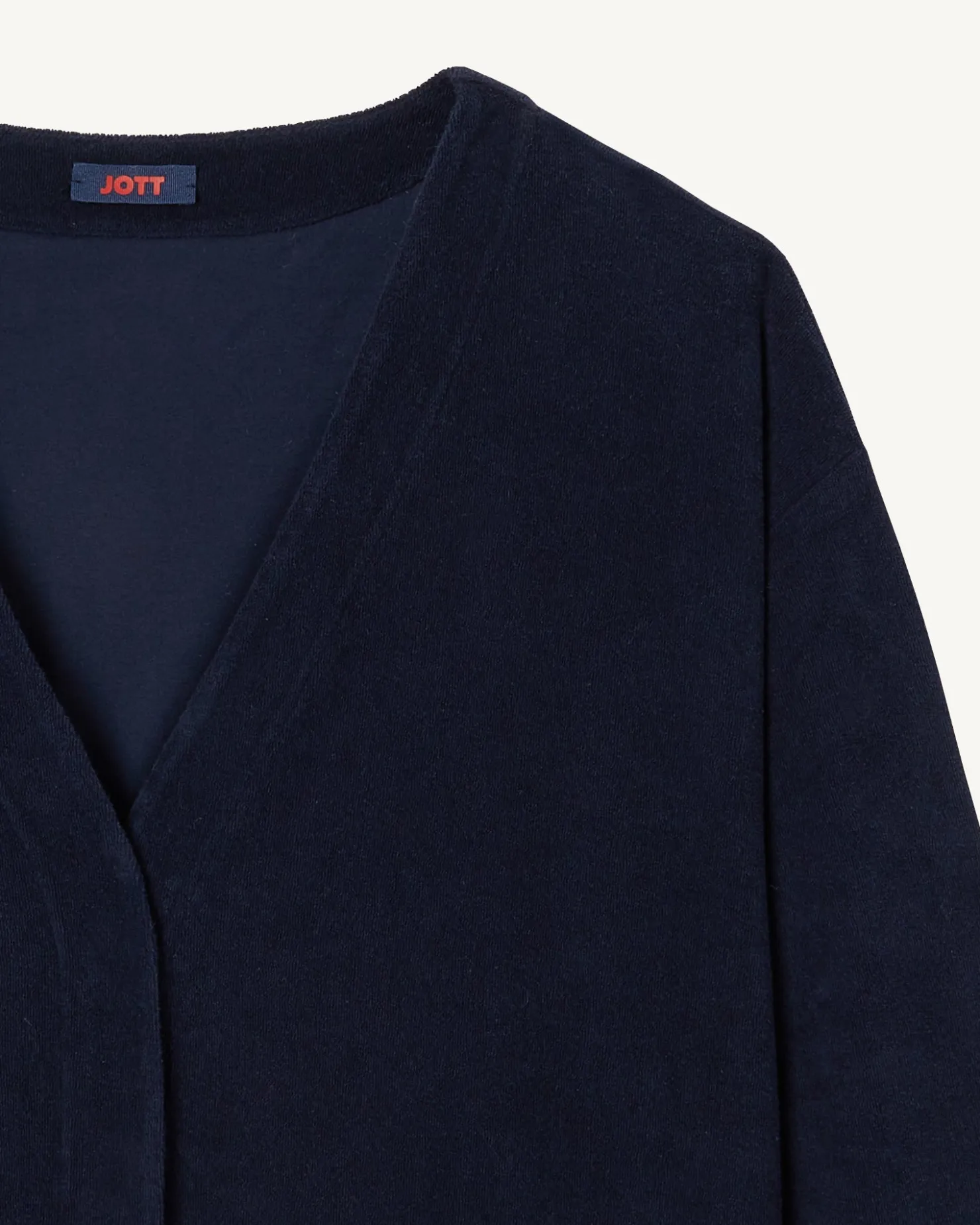 JOTT Navy Pamplona Long Sleeve Cardigan 104 Navy Discount