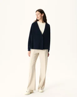 JOTT Navy Pamplona Long Sleeve Cardigan 104 Navy Discount