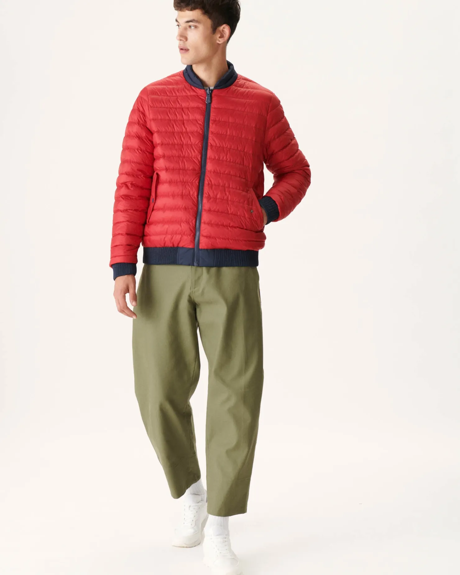 JOTT Navy/Red Bombay Reversible Down Jacket 189 Navy/Red Outlet