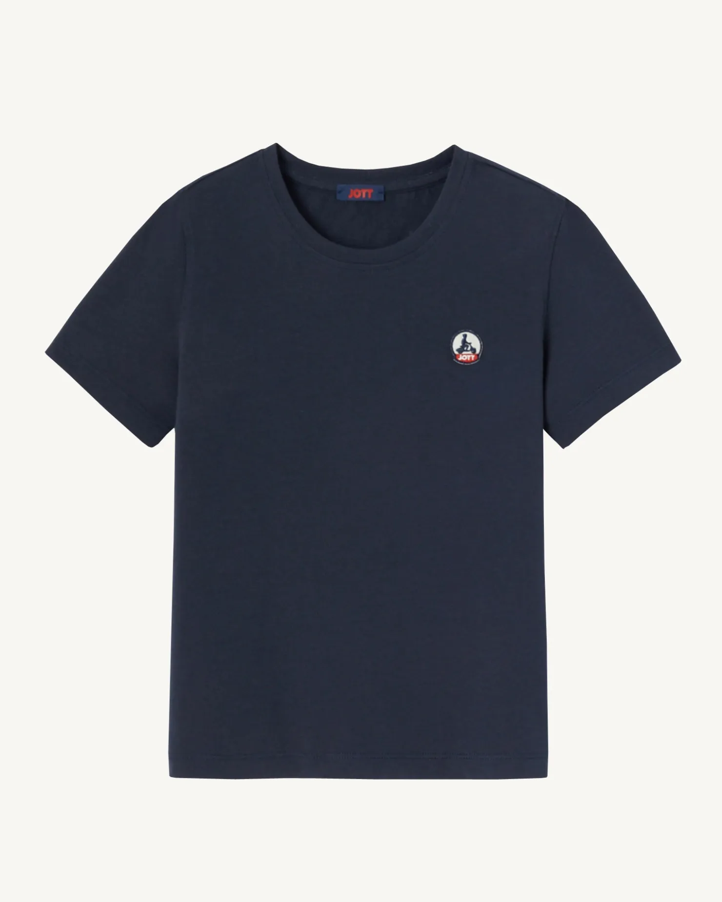 JOTT Navy Round Neck Cotton T-Shirt For Children Rio 104 Navy Best