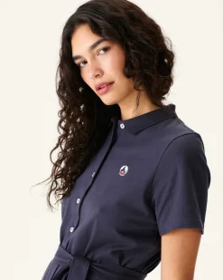 JOTT Navy Valencia Polo Dress 104 Navy Best Sale