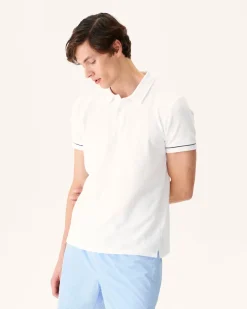 JOTT Neil White Polo Shirt 901 White Fashion