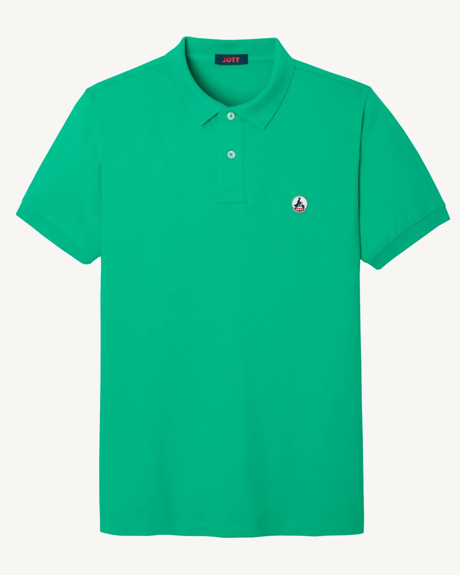 JOTT Organic Cotton Polo Shirt Green Marbella 243 Poppy Green Online