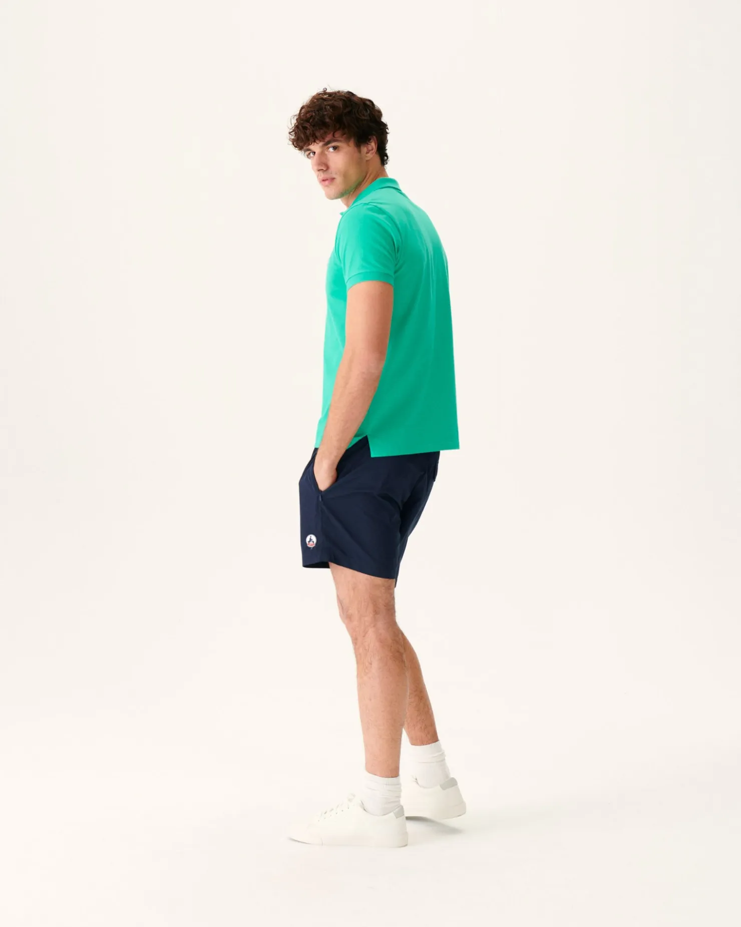 JOTT Organic Cotton Polo Shirt Green Marbella 243 Poppy Green Online