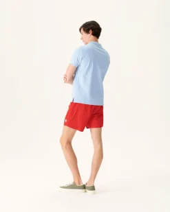 JOTT Organic Cotton Polo Shirt Light Blue Marbella 180 Soft Blue Discount