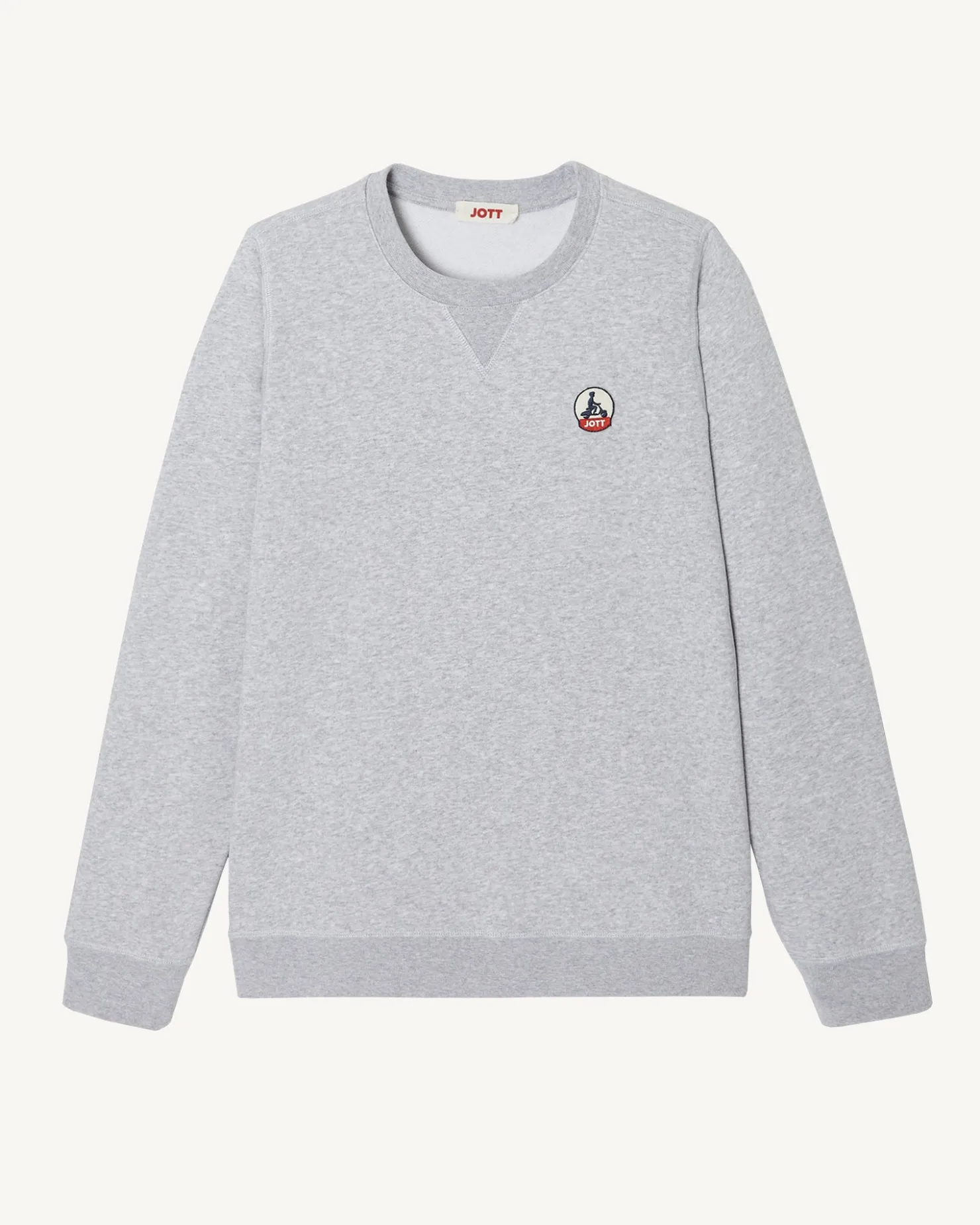 JOTT Organic Cotton Sweatshirt Heather Gray Elvas 514 Heather Gray Store