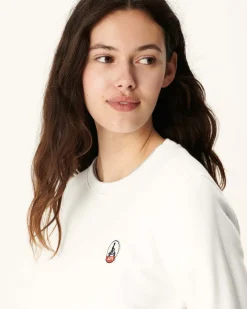 JOTT Organic Cotton Sweatshirt White Elvas 901 White Sale