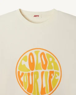 JOTT Organic Cotton T-Shirt Ecru Adela 895 Off-White Fashion
