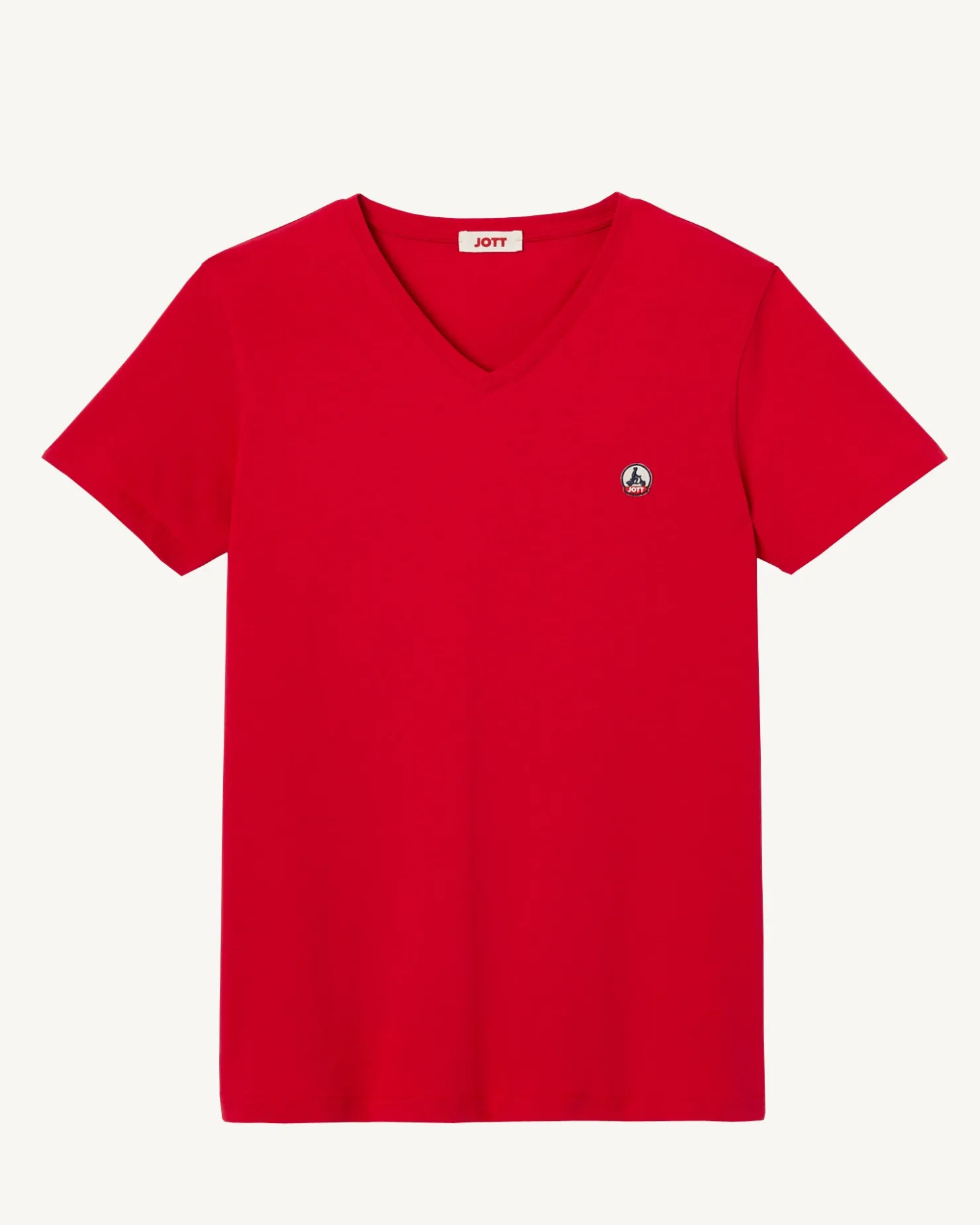 JOTT Organic Cotton T-Shirt Red Benito 300 Red Cheap