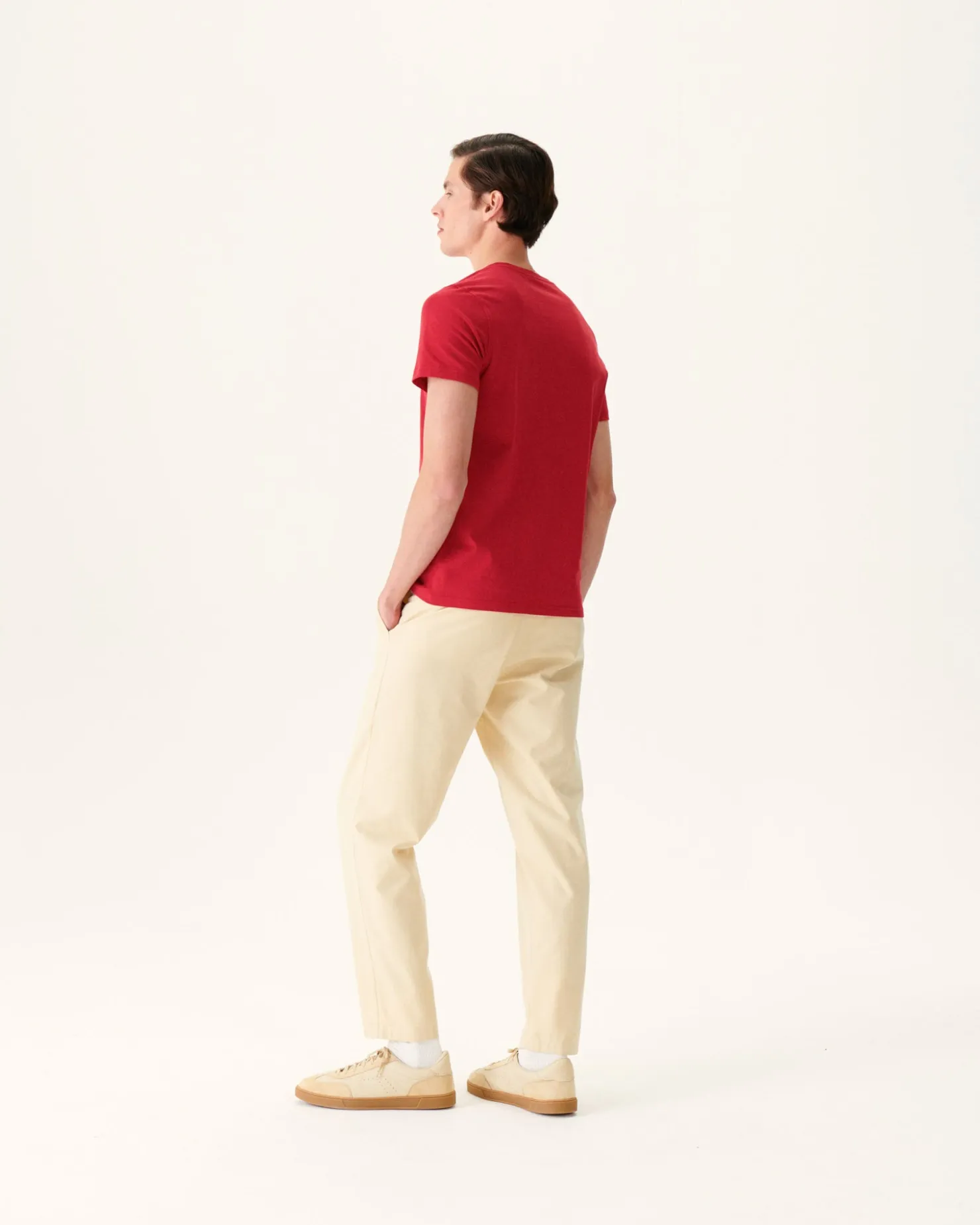 JOTT Organic Cotton T-Shirt Red Benito 300 Red Cheap