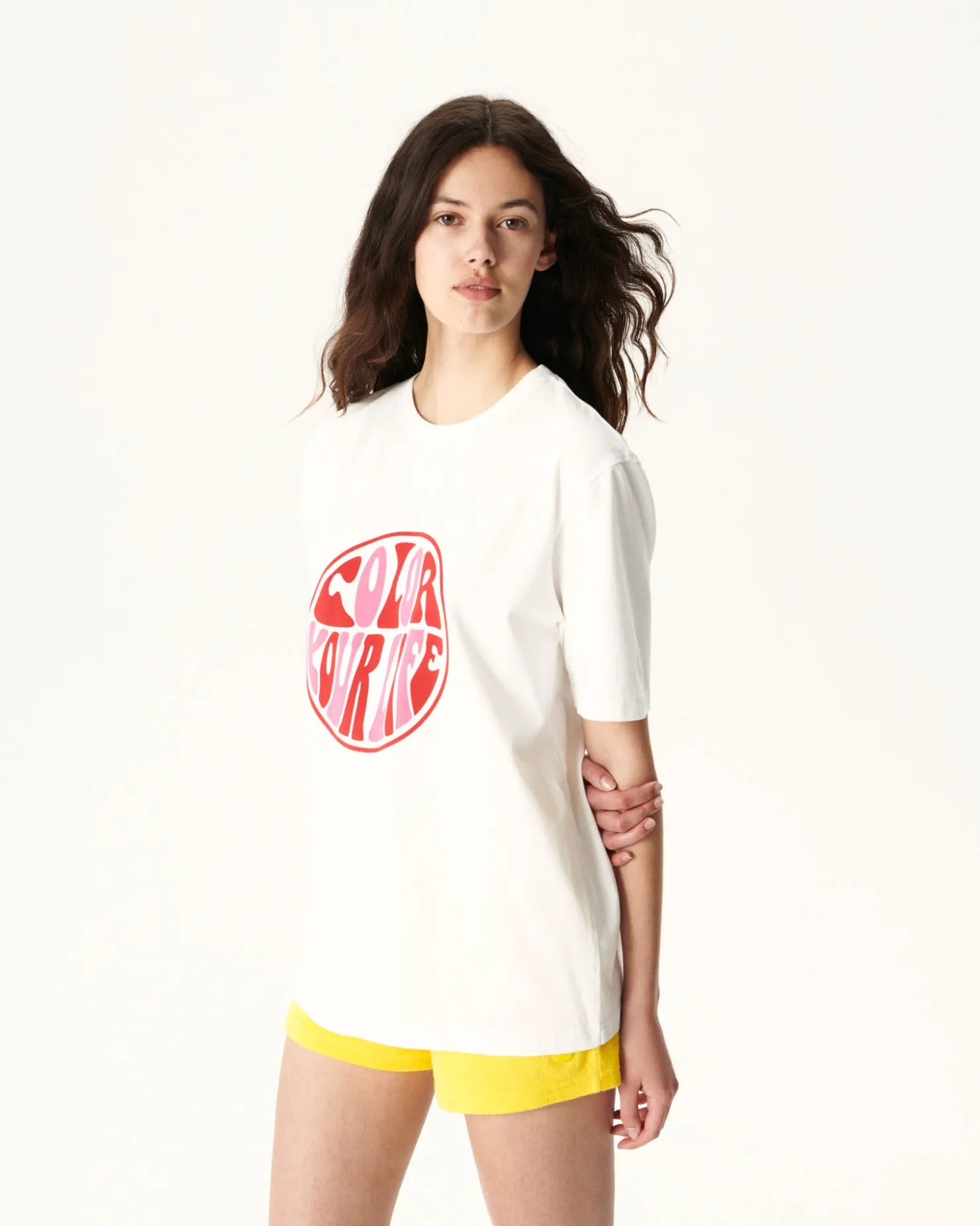 JOTT Organic Cotton T-Shirt White Adela 901 White Flash Sale