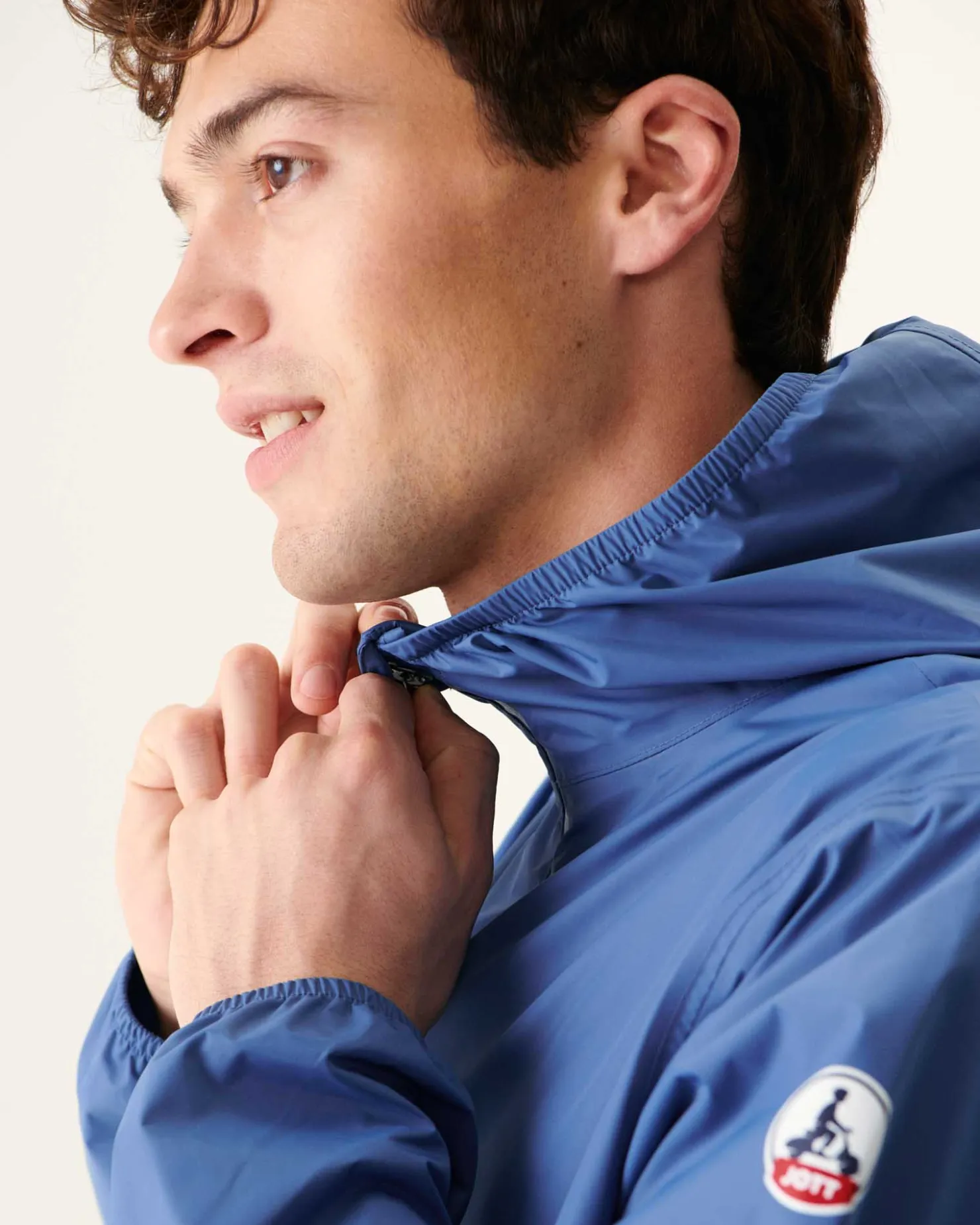 JOTT Packable Hooded Jacket Denim Blue Manila 140 Blue Jeans Online