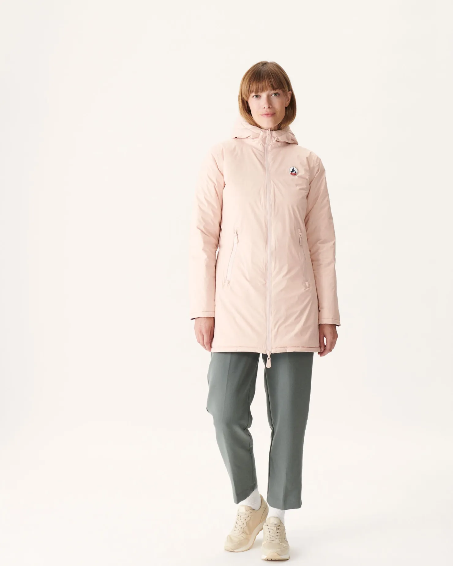 JOTT Pale Pink/Moscow Aubergine Reversible Down Jacket 454 Pale Pink/Aubergine Flash Sale