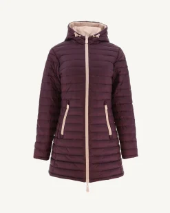 JOTT Pale Pink/Moscow Aubergine Reversible Down Jacket 454 Pale Pink/Aubergine Flash Sale