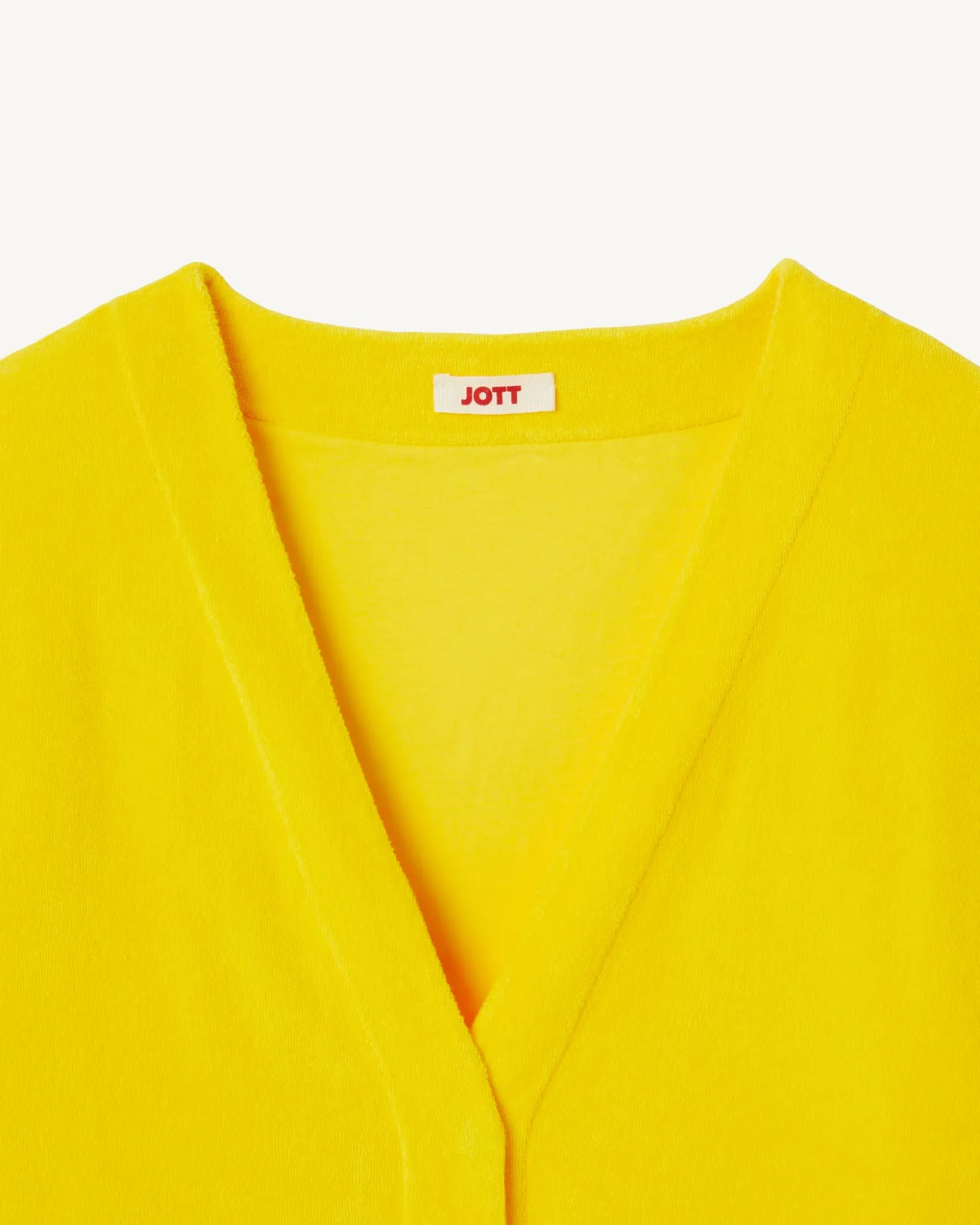 JOTT Pamplona Citron Long Sleeve Cardigan 631 Lemon Fashion