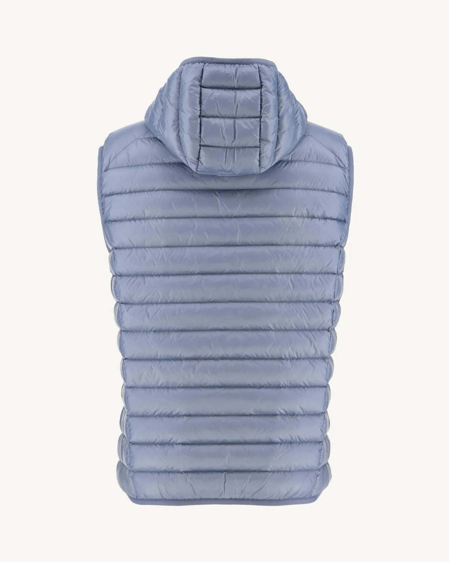 JOTT Pat Faded Blue Hooded Sleeveless Padded Jacket 182 Faded Blue Outlet