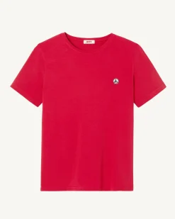 JOTT Pietro Red Organic Cotton T-Shirt 300 Red Shop