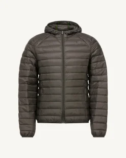 JOTT Plomb Nico Lightweight Hooded Down Jacket 509 Lead Hot