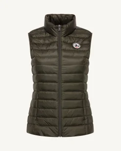 JOTT Plomb Seda Lightweight Sleeveless Down Jacket 509 Lead Hot