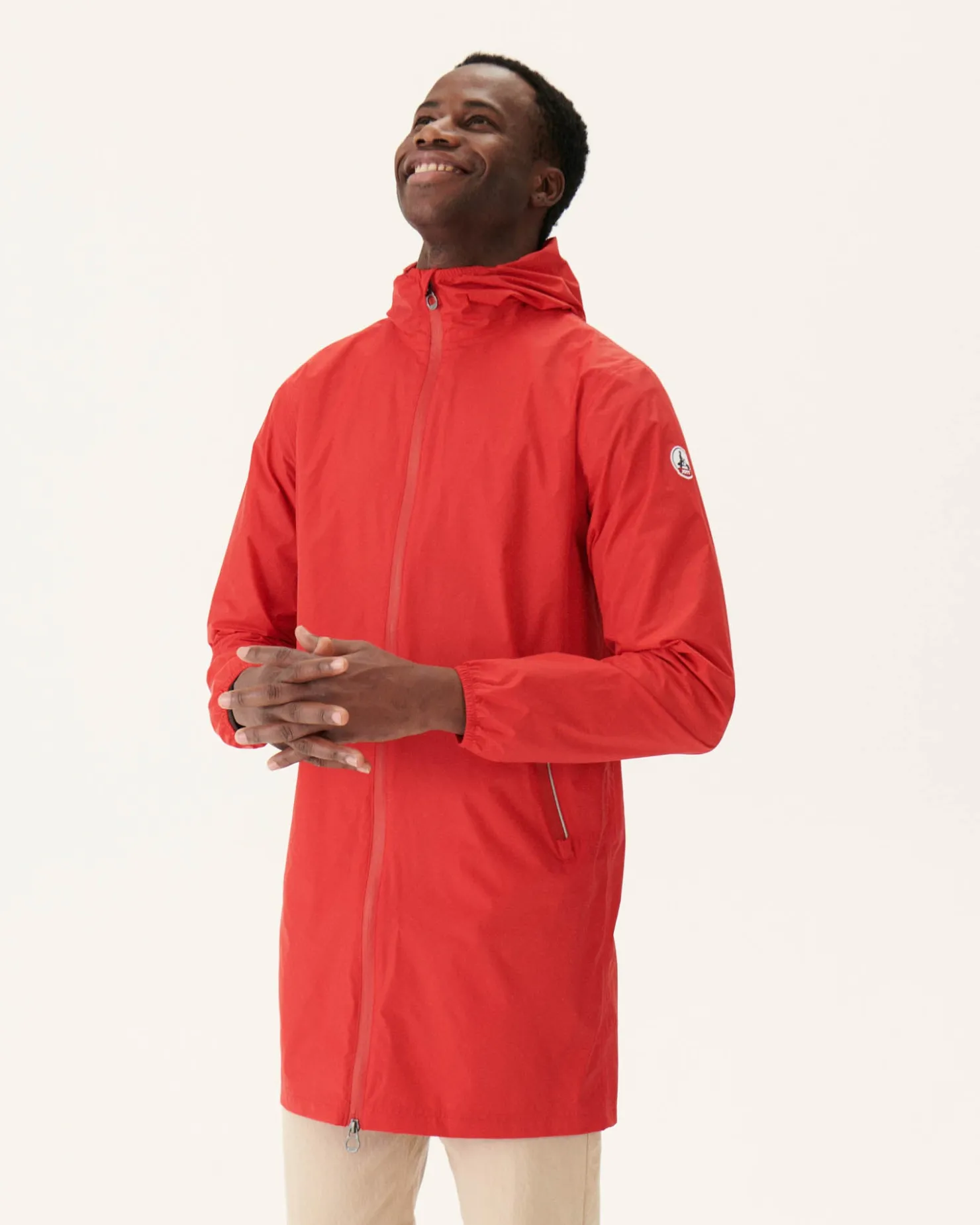 JOTT Pocketable Raincoat Bright Red Stockholm 318 Fire Red Best